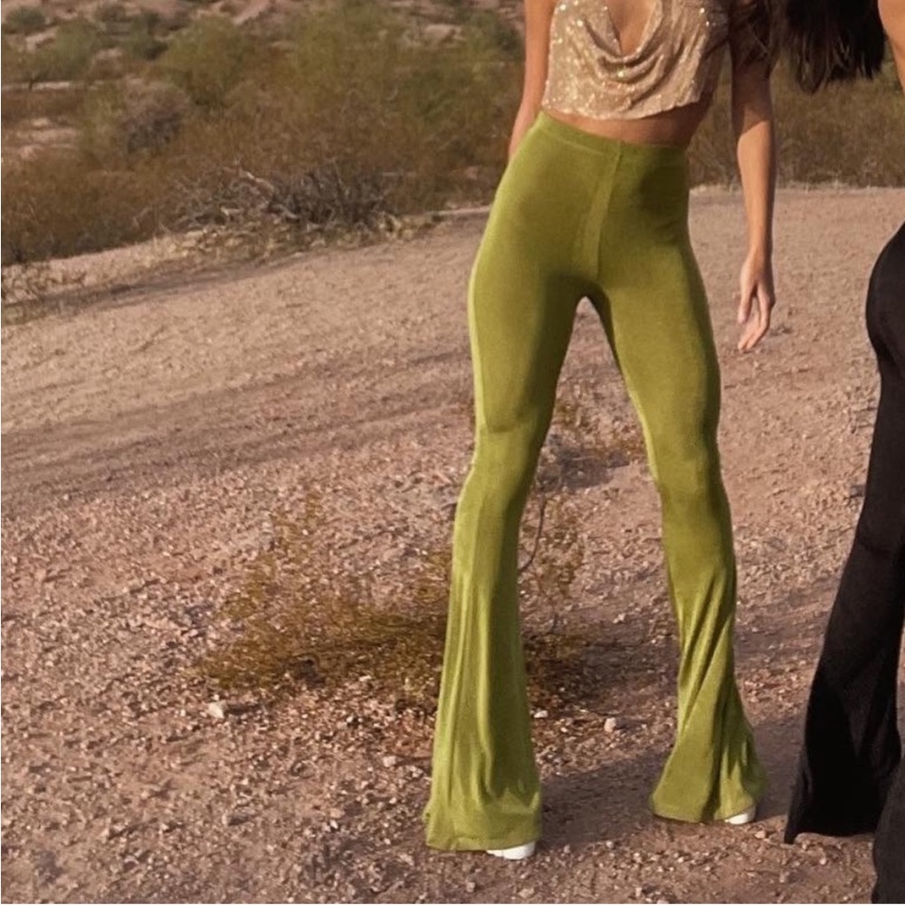 Princess Polly Olive Green Pants